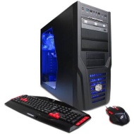 CyberPowerPC Black/Blue Gamer Ultra GUA3000W