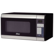 Oster 07 Cu Ft BlackStainless Steel Microwave