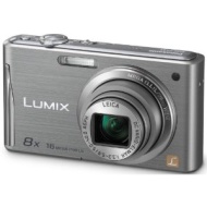 Panasonic Lumix DMC-FS37EG-S Digitalkamera (16 Megapixel, 8-fach opt. Zoom, 7,5 cm (3 Zoll) Touch LC-Display, bildstabilisiert) silber