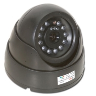 Q-See QSDNV - CCTV camera - dome - color ( Day&amp;Night ) - 380 TVL - DC 12 V