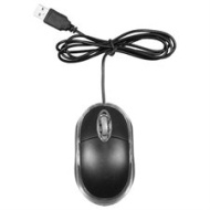 Black 3-Button 3D USB 800 Dpi Optical Scroll Mice Mouse Red LED For Notebook Laptop Desktop