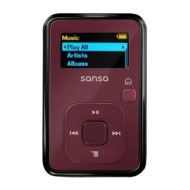 SanDisk Sansa Clip+ 8 GB MP3 Player (Red) - Manufacturer Refurbished