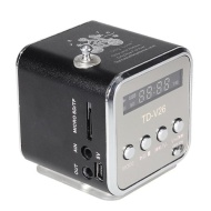 TD-V26 Tragbare Mini Digital Stereo Lautsprecher Speaker Sprecher Mp3 Musik Player FM Radio Micro SD TF