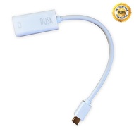 Dusk&reg; Mini Display Port DP to HDMI Cable Adapter For iMac MacBook Pro Air LCD TV | Thunderbolt Compatible (One Year Manufacturers Warranty)