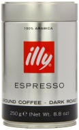 ILLY Sucro Dark Fine Ground Coffee 00490