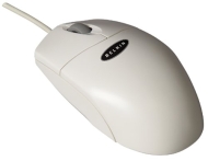 Belkin Netmaster Scroll Mouse - Mouse - 2 button(s) - wired - USB - white - retail