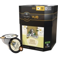 Keurig 9329-016 - Van Houtte French Vanilla V-Cups (16-Pack)