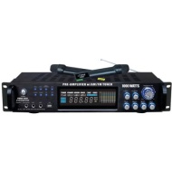 Pyle Pro PWMA1003T 1,000W Hybrid Pre-Amplifier and Wireless Microphone System