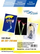 100 Blatt A4 Overheadfolie (OHP Transparentfolie Transparentpapier) f&uuml;r Inkjetdrucker, Inkjet,  schwarz/weiss Laserdrucker und Farblaserducker, Tinte