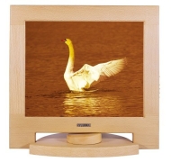 Swedx 17 Inch Beech Wood Monitor