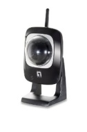 LevelOne WCS-0020 - Network camera - PTZ - color - 1/4&quot; - audio - 10/100, 802.11b, 802.11g - DC 5 V