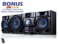 Sony 540 Watt All-In-One iPod &amp; iPhone Audio Hi-Fi Stereo Sound System with CD Player, Digital Tuner AM/FM Receiver with 30 Presets, DSGX Bass Boost,