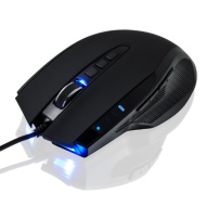 CSL - Mouse USB - SM800 ottico Gaming | velocit&agrave; di rilevamento 3500 dpi (inclusa visualizzazione dpi) High Precision | design ergonomico | 8 tasti |