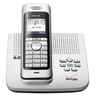 Verizon VZ-V300AM-2 DECT 6.0 Cordless Phone with Enhanced Features (Silver)