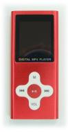 Aura DU080503 1.5&quot; 2GB Flash Memory MP3 Player -Red