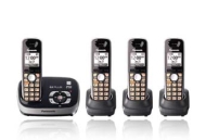 PanasonicKX-TG6534B DECT 6.0 Plus Expandable Digital Cordless Answering System