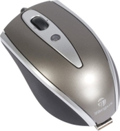 Targus AMU40US Retractable Optical Stow-N-Go Laptop Mouse (Grey/Black)