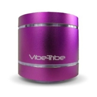 Vibe-Tribe Troll Magenta: Compact Vibration Speaker &amp; MP3 player, funzionamento stand-alone grazie a slot SD-card, Radio FM e Telecomando Infrarossi