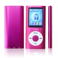 Lonve Pink 8GB MP4/MP3 Player 1.8&#039;&#039; Screen MP4 Music/Audio/Media Player with FM Radio