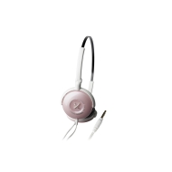 Audio Technica ATHFW3PK On-Ear Headphones, Pink