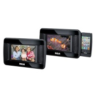 RCA DRC97873i 7-Inch Mobile DVD Player with iPhone Dock
