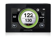 Coyote NC DE 3M - Receptor de informaci&oacute;n sobre tr&aacute;fico (basado en sistema en nube interactivo), color negro
