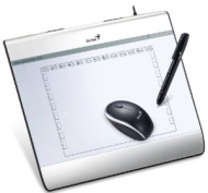 Genius Graphic Tablets Bundle with Corel Painter Essentials 4 (MousePen i608XE)