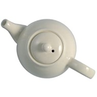 London Pottery 6 Cup Globe Teapot Ivory