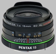 Pentax 15mm f/4 ED AL Limited SMC DA