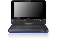 Sony&reg; 8 Swivel Portable DVD Player (Blue)