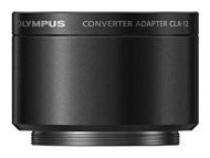 Olympus Stylus 1 + TCON-17X Teleconverter Zwart