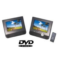 Technika Doppel Monitor Tragbarer DVD Player 7 &quot;