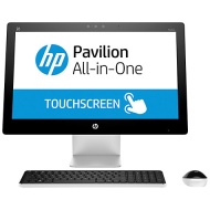 HP Pavilion 23-Q111na All-in-One Desktop PC, AMD A10, 8GB RAM, 2TB, 23&quot; Full HD, Blizzard White