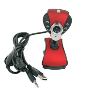 HDE &reg; 12 Megapixel Webcam With Microphone And 6 Led For Night Vision