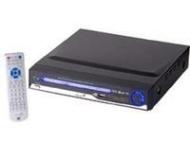 muvid DVD 180 XviD DVD-Player (CD-MP3 Converter, USB) schwarz/ silber