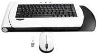 Phantom Entertainment Wireless Keyboard and Mouse Set (Phantom Lapboard - White)