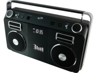 iLive Bluetooth Retro Portable Boombox