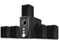 Acoustic Audio AA5101 450 Watt 5.1 Powered Sub &amp; Home Speaker System