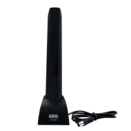 August DTA260 High Gain Freeview TV Aerial - Portable Indoor/Outdoor Digital Antenna for USB TV Tuner / DVB-T Television / DAB Radio - With detachable