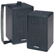 Jensen JS43 4 3-Way Indoor/Outdoor Speakers (Pair) (Black)