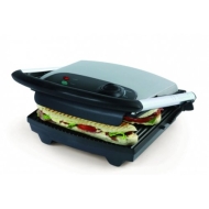 Domo - Do-9036Gdomo - Grill Panini Corps Inox - Anti-Adh&eacute;rant - 2000W