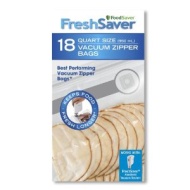 FoodSaver - Vacuum Zipper Quart Bags FSFRBZ0216-000