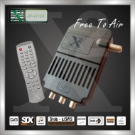 Strong FTA Dvb-s Mini Digital Satellite Receiver with Sticker Can Be Stick on Tv