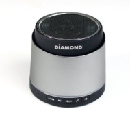 Diamond Multimedia Portable MiniRocker Bluetooth Speaker, Silver