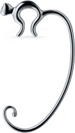Object Bijoux Minou Purse Hook by Frederic Gooris Finish: 18/10 Mirror Polished Stainless Steel