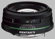 Pentax 70mm f/2.4 Limited SMC DA