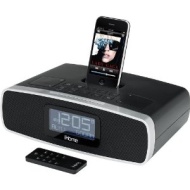 iHome iP90BZC Dual Alarm Clock Radio with iPhone/iPod Dock