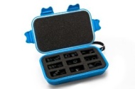 H2O Audio EP9-PFK Pro Fit Kit - 9 Pairs of Earphone Tips with Storage Box (Blue) (Discontinued by Manufacturer)