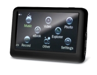 Sylvania SMPK3604 4 GB 3.6-Inch Touch Screen Video MP3 Player/Media Center with Expandable Memory Slot and Built-In Speakerphone