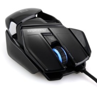 USB Ottico Gaming Mouse con Filo Regolabile 2000DPI 6 Pulsanti Topi